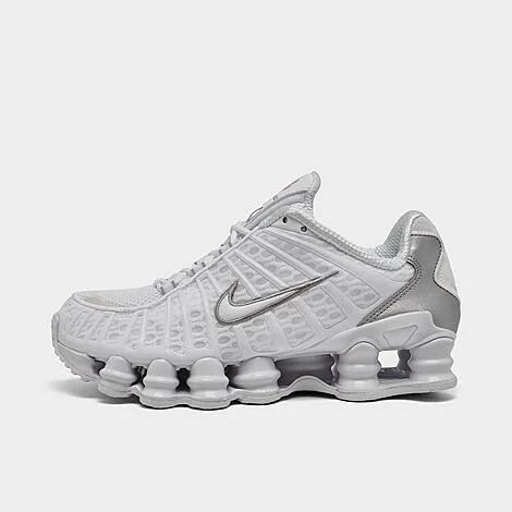 White/White/Metallic Silver