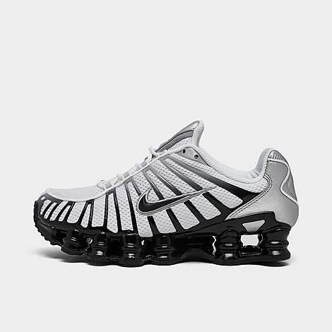 Metallic Silver/Black/White