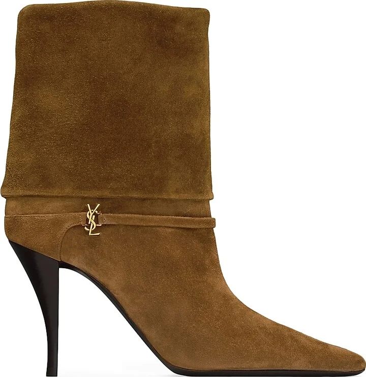 Women's Niki Booties in Suede - Land - Size 6