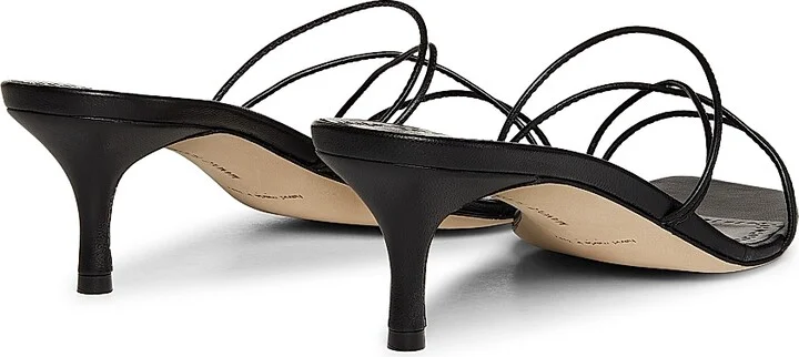 Women's Ninfemu 50MM Leather Strappy Sandals - Brown - Size 9 - Image 8