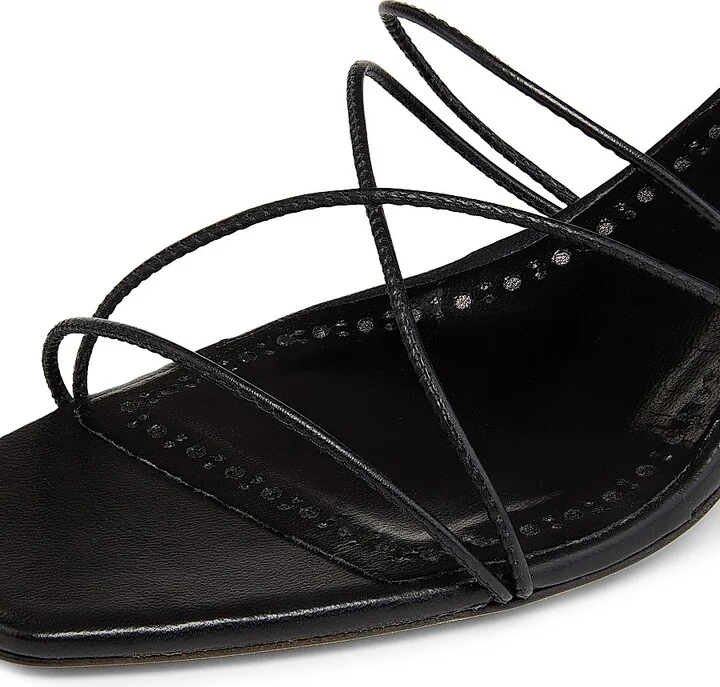 Women's Ninfemu 50MM Leather Strappy Sandals - Brown - Size 9 - Image 10