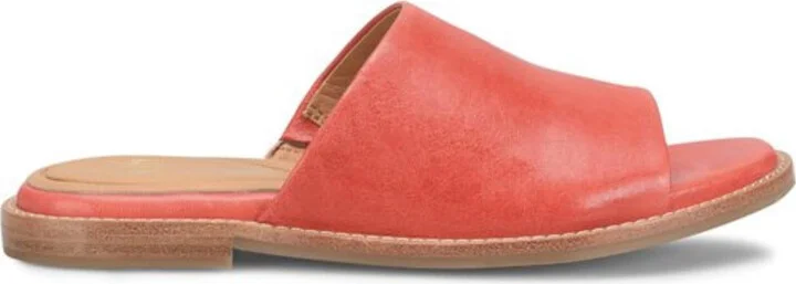 Women's Noble Slide Sandals In Red Coral
