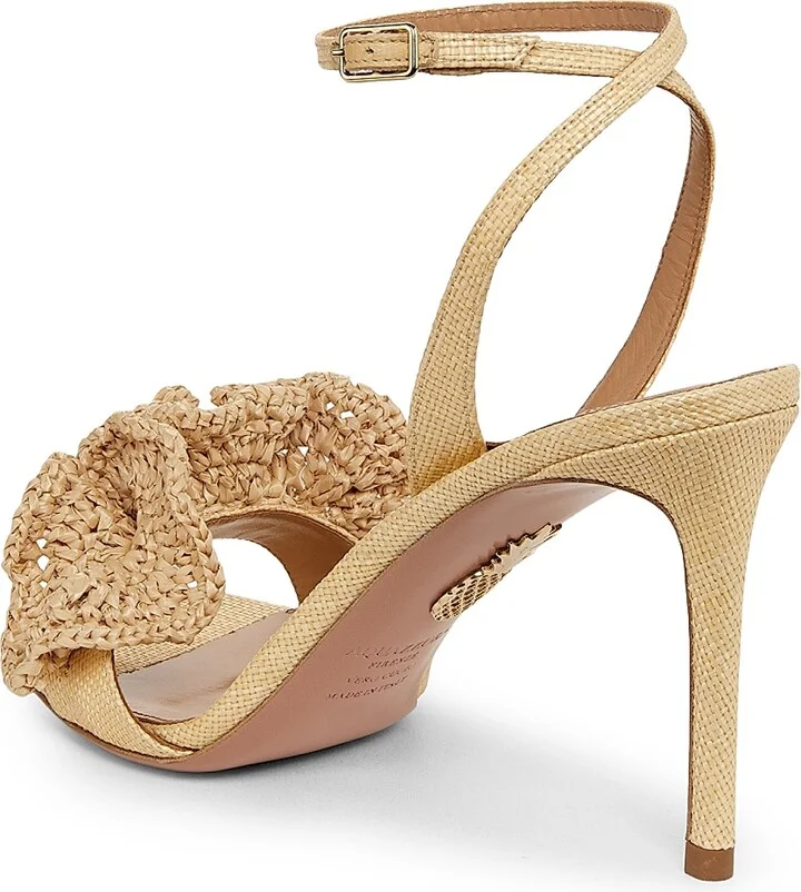 Women's Noches Tropicales 85MM Woven Sandals - Natural - Size 10 - Image 3