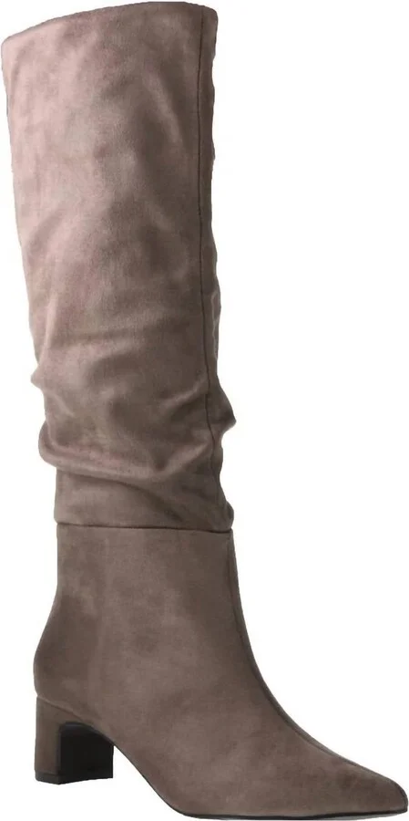 Women's Noey Suede Boots In Clad