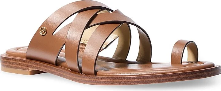 Women's Nora Leather Sandals - Black - Size 5.5 - Image 4