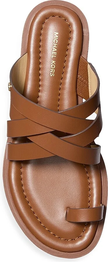 Women's Nora Leather Sandals - Black - Size 5.5 - Image 5