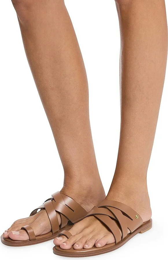 Women's Nora Leather Sandals - Black - Size 5.5 - Image 6