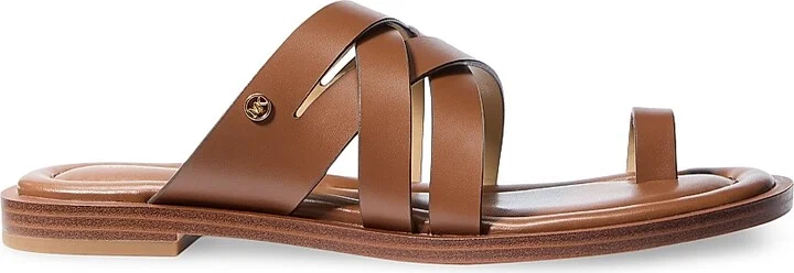 Women's Nora Leather Sandals - Black - Size 5.5 - Image 7