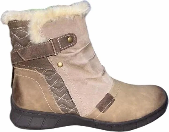 Women's Noreen Booties In Taupe Khaki