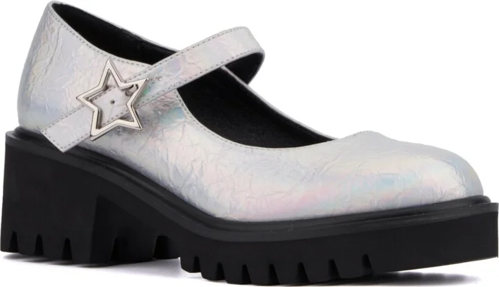 Women's North Node Mary Jane Lugged Sole Flat