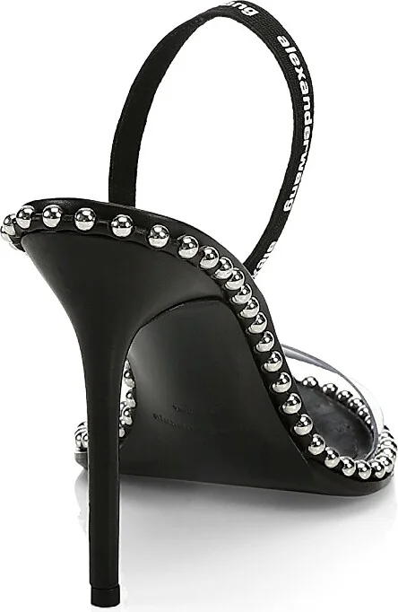 Women's Nova Studded Slingback Sandals - Black - Size 5 - Image 3