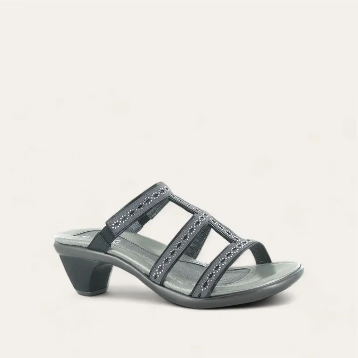 Women's Noval Heel In Dark Gray/ Black Stone