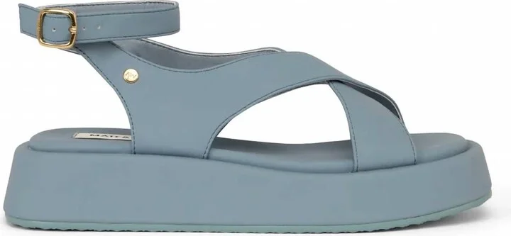 Women's Noya Vegan Leather Sandals In Denim