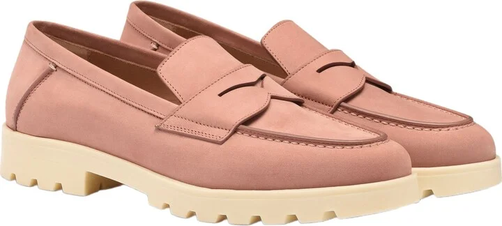 Women's nubuck penny loafer - Image 2