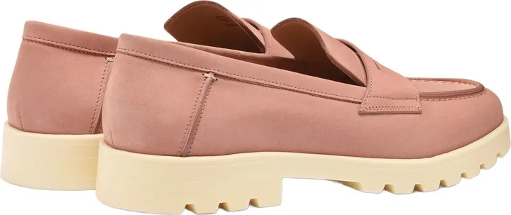 Women's nubuck penny loafer - Image 3
