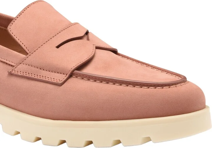 Women's nubuck penny loafer - Image 4