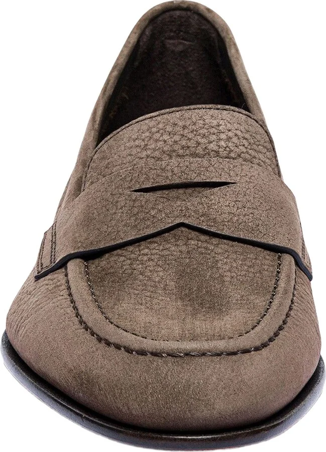 Women's nubuck penny loafer - Image 4
