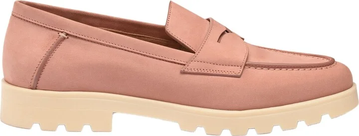 Women's nubuck penny loafer