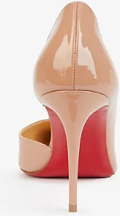 Womens Nude Iriza 85 Patent-Leather Courts Eur 39 / 6 Uk Women - Image 2
