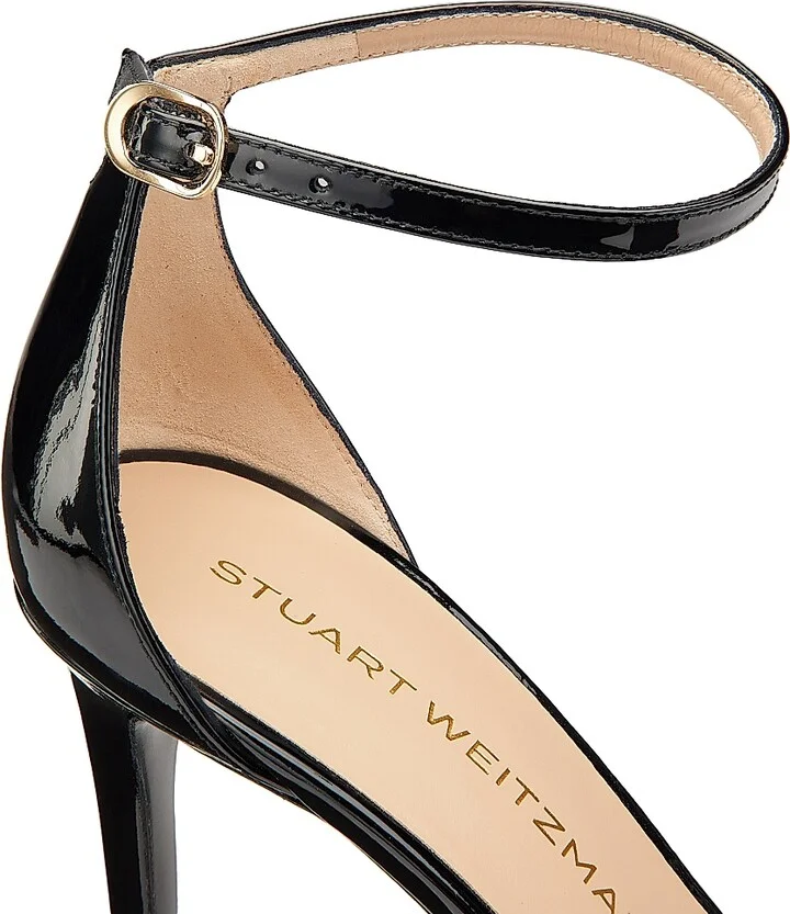 Women's Nudist 100MM Patent Leather Sandals - Adobe - Size 10 - Image 9