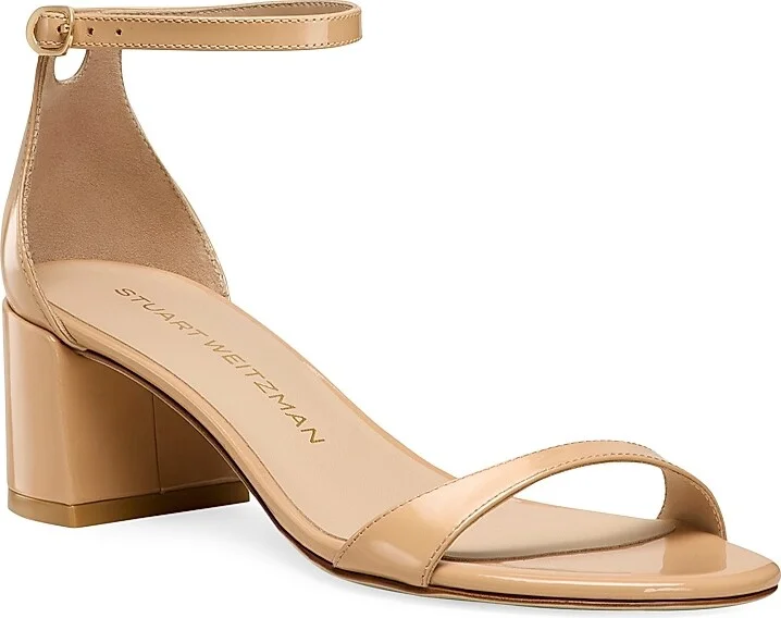Women's Nudist 50MM Patent Leather Sandals - Adobe - Size 10 - Image 2