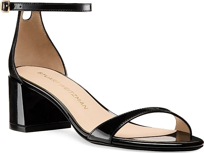 Women's Nudist 50MM Patent Leather Sandals - Adobe - Size 10 - Image 5