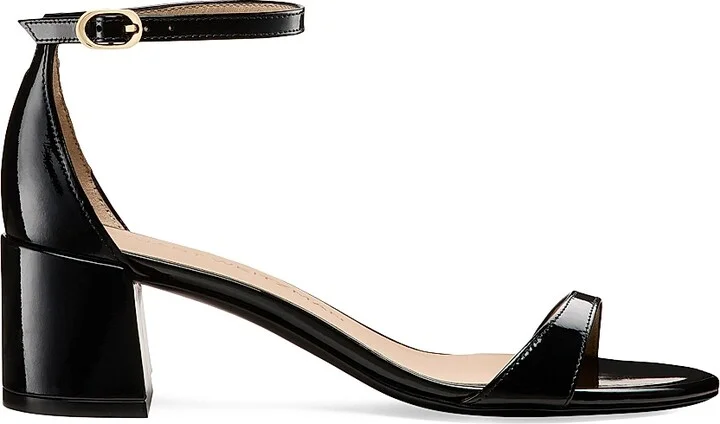 Women's Nudist 50MM Patent Leather Sandals - Adobe - Size 10 - Image 6