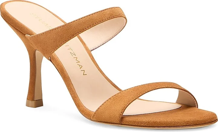 Women's Nudist 85MM Suede Sandals - Hazel - Size 10 - Image 2