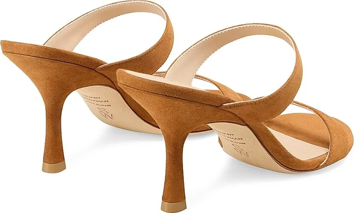 Women's Nudist 85MM Suede Sandals - Hazel - Size 10 - Image 3