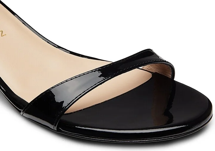 Women's Nudist Block 35MM Patent Leather Sandals - Adobe - Size 10 - Image 10