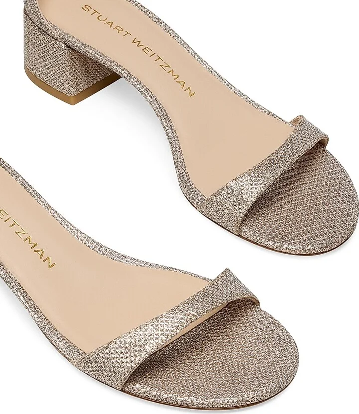 Women's Nudist Block 35MM Sandals - Poudre - Size 6 - Image 4