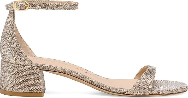 Women's Nudist Block 35MM Sandals - Poudre - Size 6