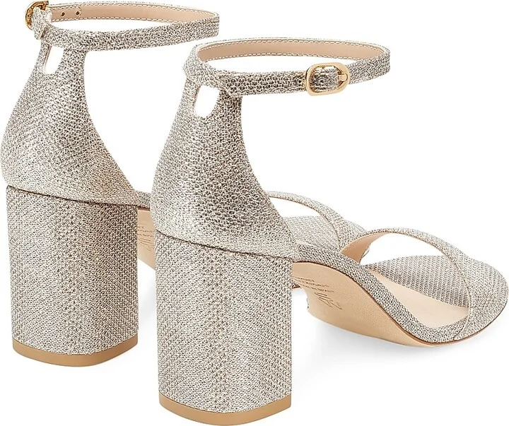 Women's Nudist Block 75MM Sandals - Poudre - Size 10 - Image 3