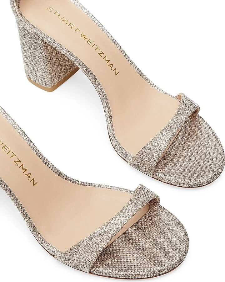 Women's Nudist Block 75MM Sandals - Poudre - Size 10 - Image 4