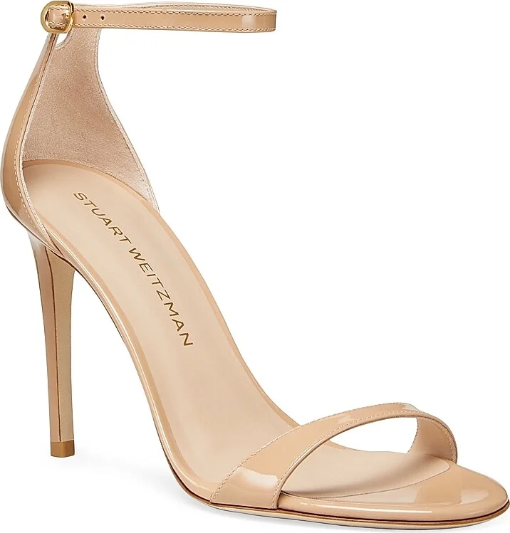 Women's Nudist II 100MM Patent Leather Sandals - Adobe - Size 10 - Image 2
