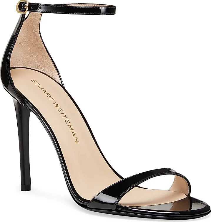 Women's Nudist II 100MM Patent Leather Sandals - Adobe - Size 10 - Image 5