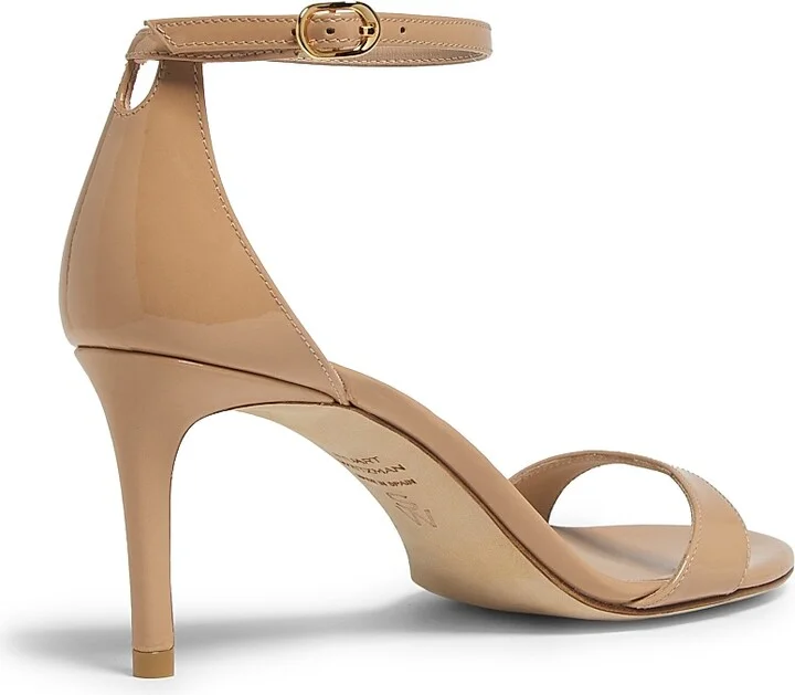 Women's Nudist II 75MM Patent Leather Sandals - Adobe - Size 10 - Image 3