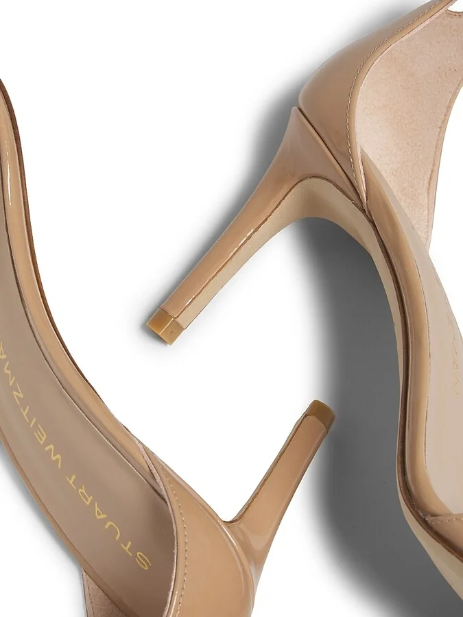 Women's Nudist II 75MM Patent Leather Sandals - Adobe - Size 10 - Image 6
