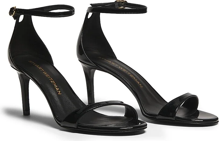 Women's Nudist II 75MM Patent Leather Sandals - Adobe - Size 10 - Image 7