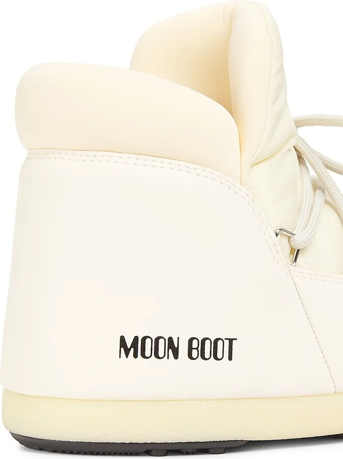 Women's Nylon Snow Boots - Cream - Size 4.5 - Image 5