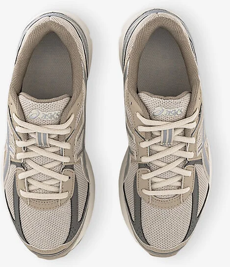 Womens Oatmeal Pure Silver Jog 100S Mesh Low-Top Trainers 3.5 - Image 2