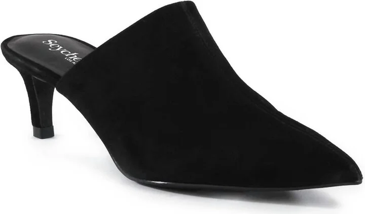 Women's Obsession Mule In Black Suede