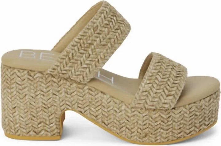 Women's Ocean Avenue Platform Sandal In Taupe