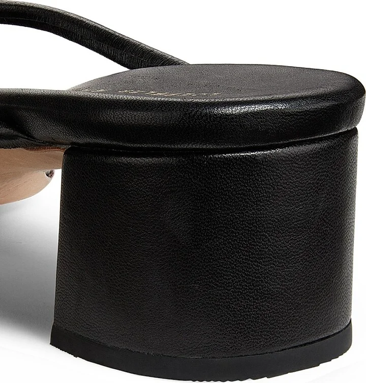 Women's Odessa 50MM Leather Sandals - Black - Size 11 - Image 5