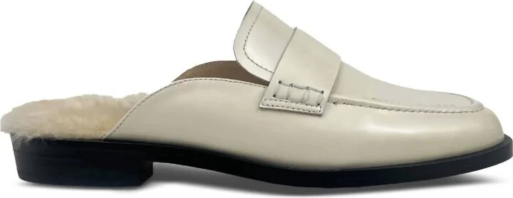 Women's Odessa Loafer Mule In Bone