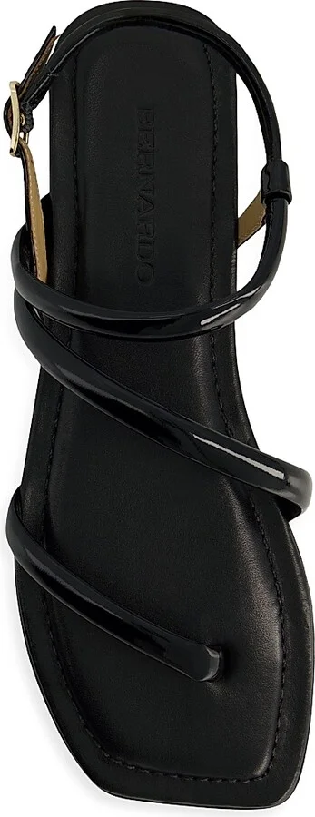 Women's Odessa Reverse Thong Sandals - Black Patent - Size 6 - Image 3