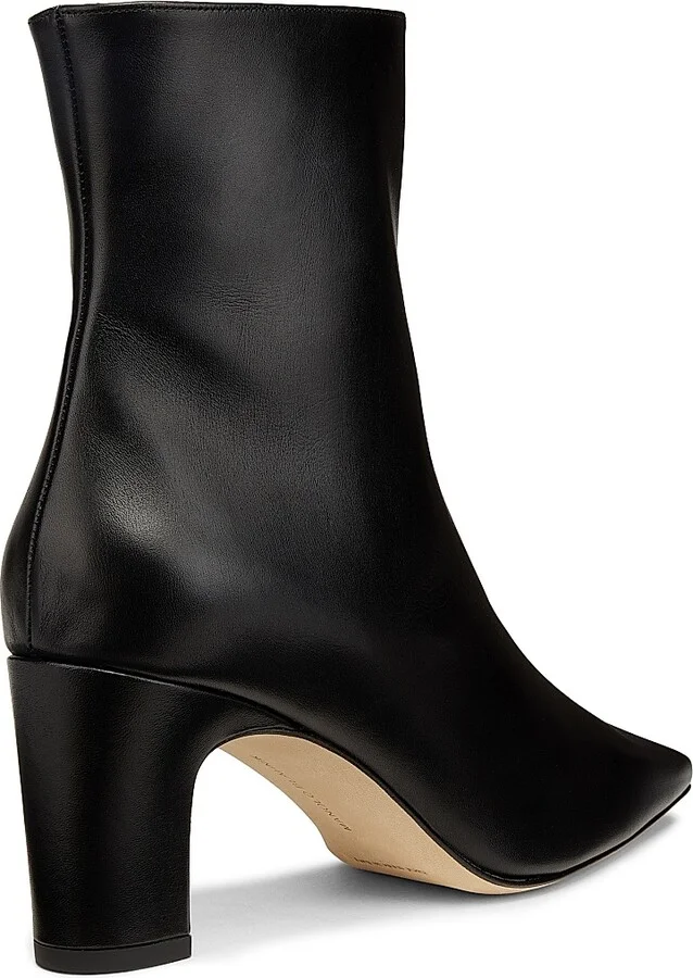 Women's Ofaralo Leather Ankle Boots - Black - Size 10.5 - Image 3