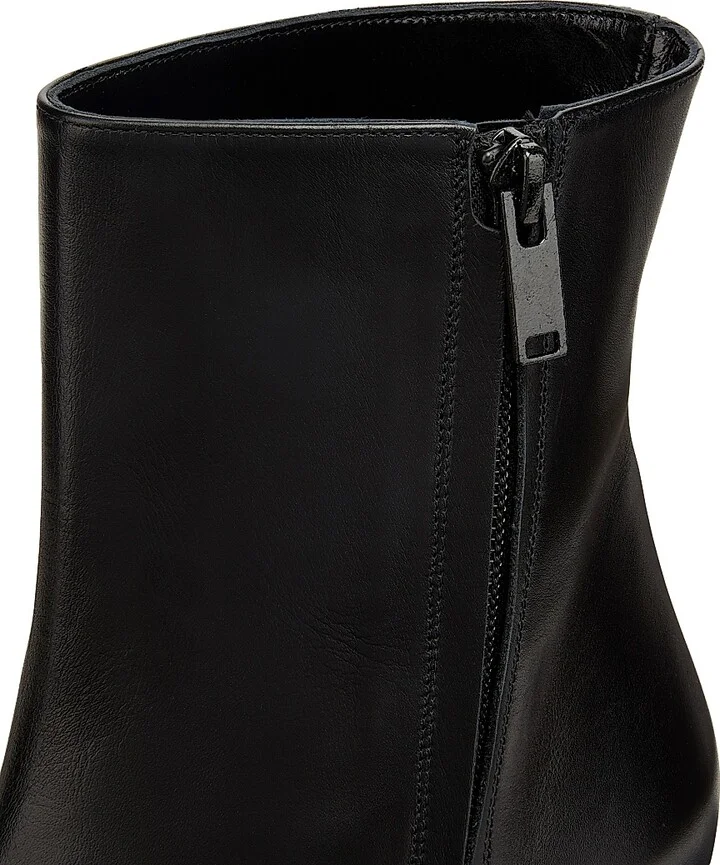 Women's Ofaralo Leather Ankle Boots - Black - Size 10.5 - Image 6