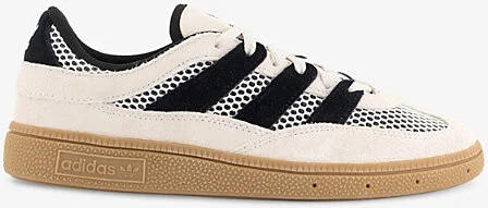 Womens Off White Core Black Handball Spezial St Suede and Mesh Low-Top Trainers 8.5