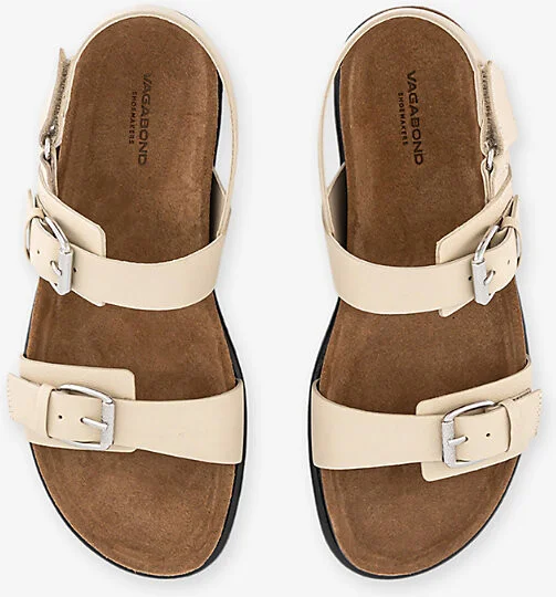 Womens Off White Effie Leather Sandals Eur 37 / 4 Uk Women - Image 2
